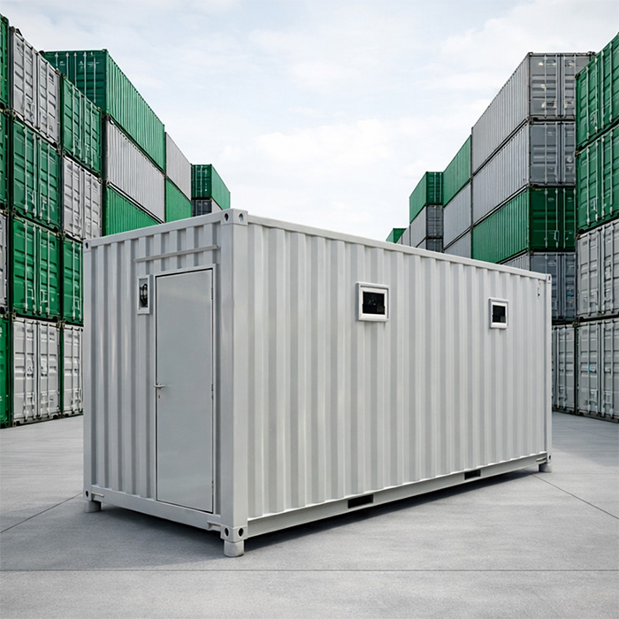 Office Container 20 Feet vs 40 Feet: Mana yang Cocok untuk Proyek Anda? 4 Toilet Container 20ft