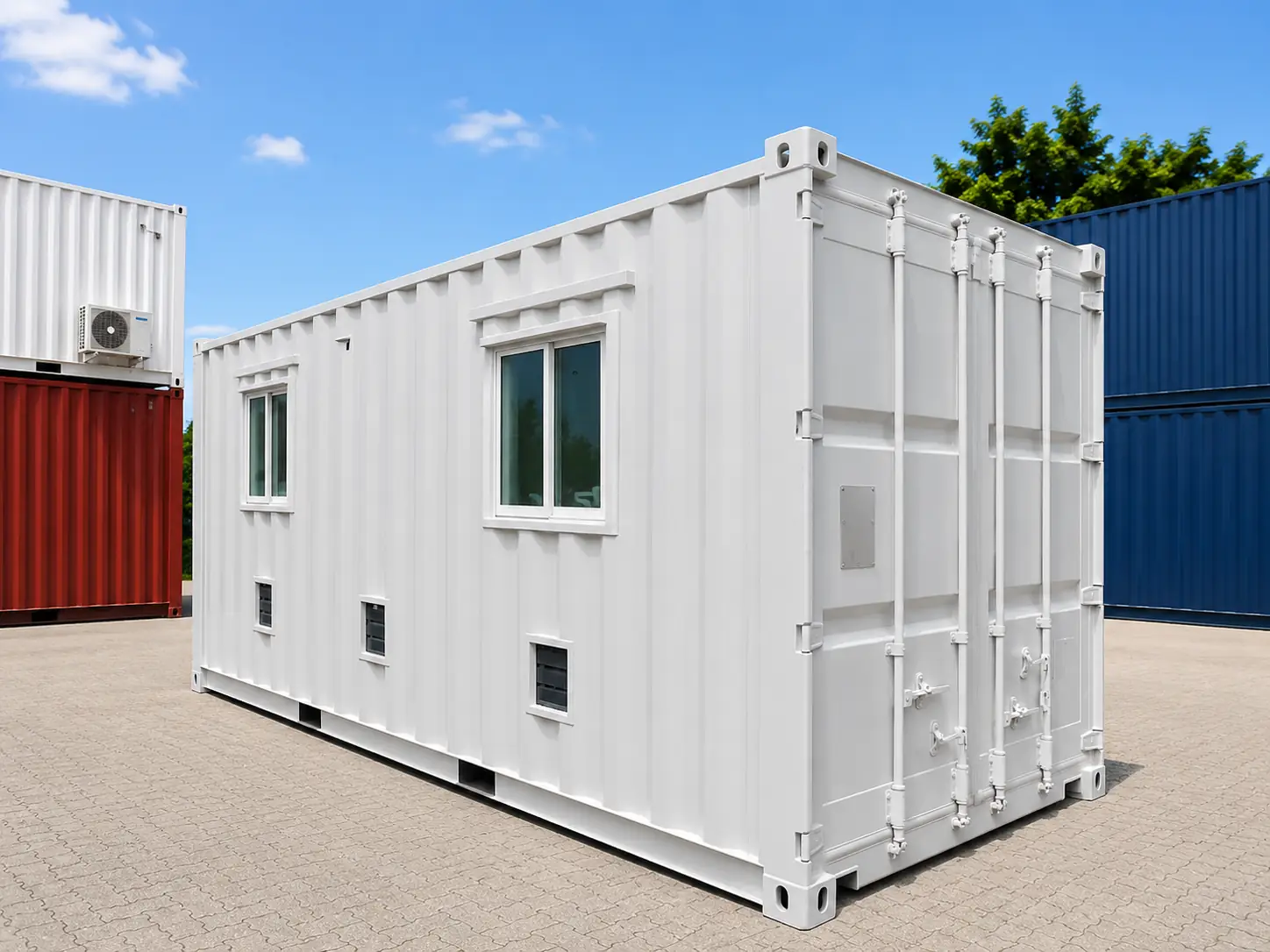 Klinik Container 20 feet 4 Klinik Container
