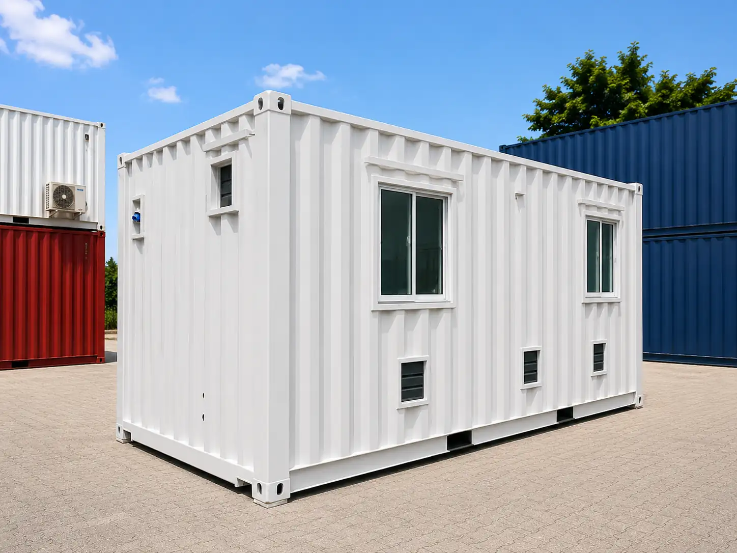 Klinik Container 20 feet 5 Klinik Container