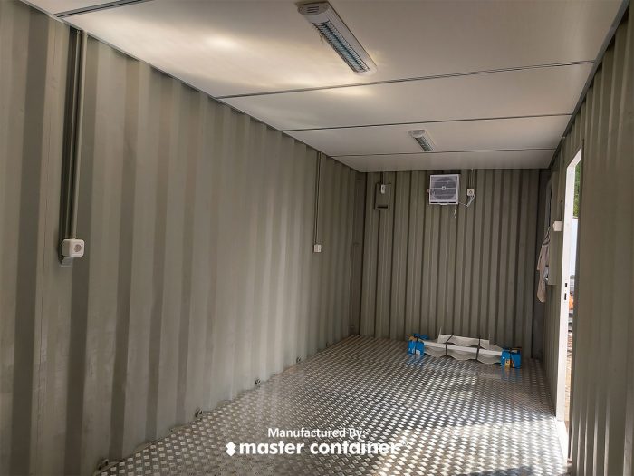 Workshop Container 20ft Interior