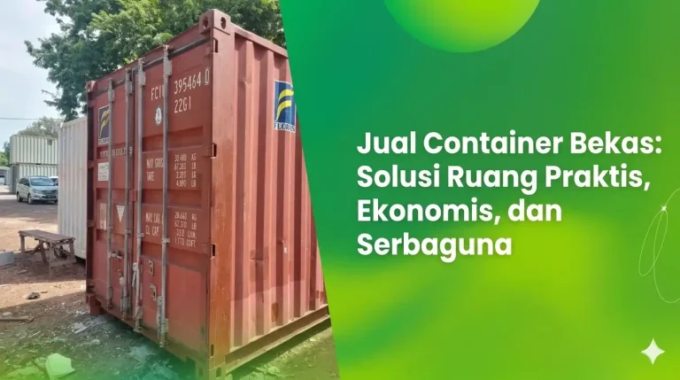jual container bekas