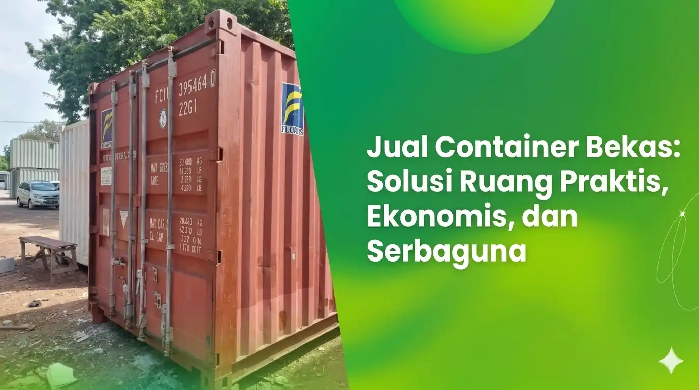 jual container bekas