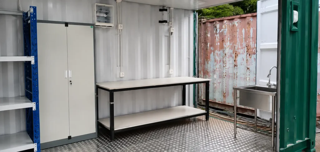 workshop container