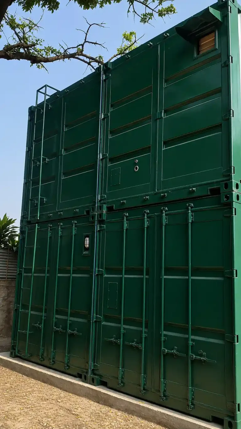eksterior container belakang