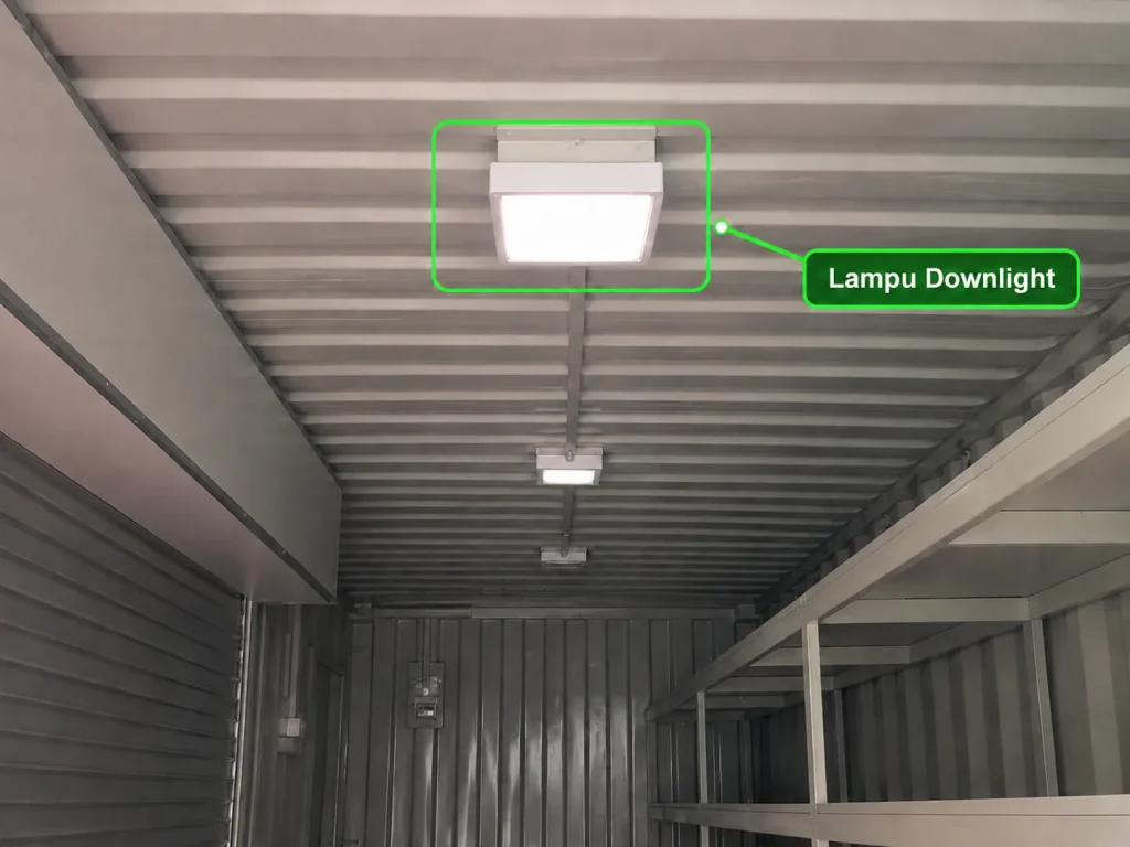 lampu container