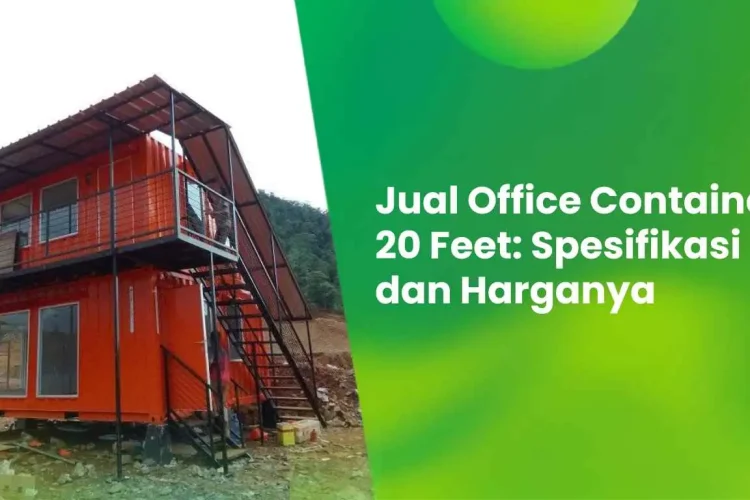 Jual Office Container 20 feet