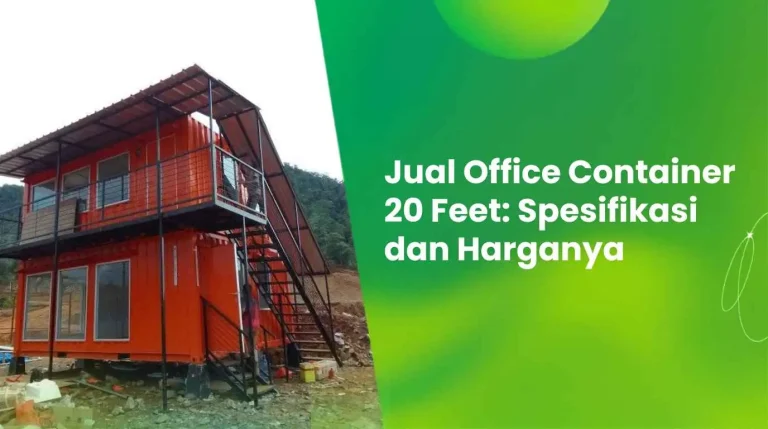 Jual Office Container 20 feet