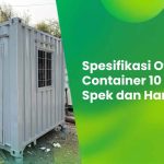 Spesifikasi Office Container 10 feet